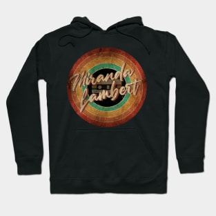 Miranda Lambert Vintage Circle Art Hoodie